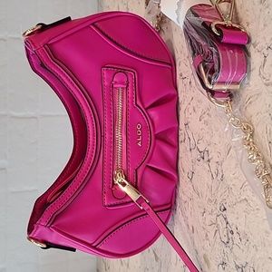 Aldo fushia crossbody bag